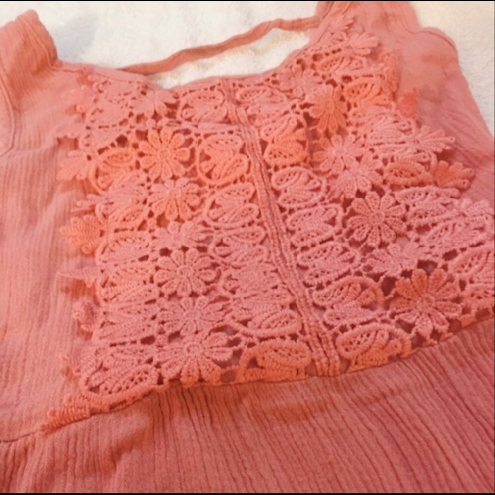 BACK TO SCHOOL SALE! Dusty Pink Laced Dress.